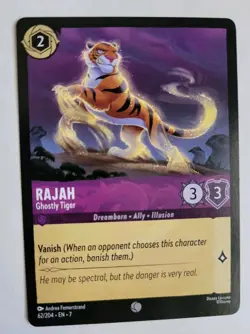 Disney Lorcana TCG - Archazia's Island: Rajah (062/204) - Common - Near Mint - Image 1
