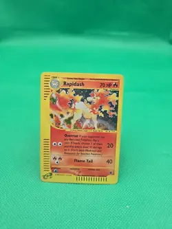 Pokemon TCG Rapidash 026/165 Expedition Base Set Holo MP - Image 1
