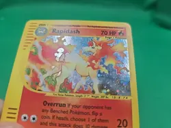 Pokemon TCG Rapidash 026/165 Expedition Base Set Holo MP - Image 3