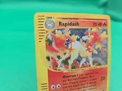Pokemon TCG Rapidash 026/165 Expedition Base Set Holo MP - Image 5