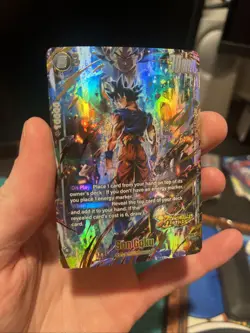 Son Goku FS09-07 Bonus Pack Gold Alt Art Dragon Ball Legends Promo Card - Image 1