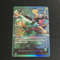 Roronoa Zoro & Sanji ST12-001 Leader - One Piece TCG - Holo Near-Mint English - Image 1