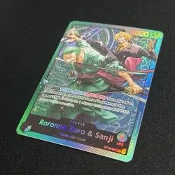 Roronoa Zoro & Sanji ST12-001 Leader - One Piece TCG - Holo Near-Mint English - Image 2