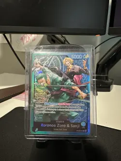Roronoa Zoro & Sanji - ST12-001 - Leader - English - Near Mint - One Piece CCG - Image 1