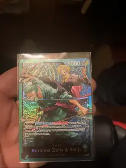 Roronoa Zoro & Sanji - ST12-001 - Leader - English - Near Mint - One Piece FOIL - Image 1