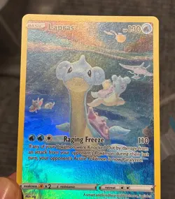 Pokemon Card - Crown Zenith Galarian Gallery Lapras GG05/GG70 Near Mint! - Image 3