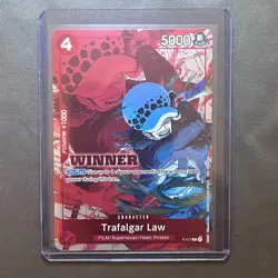 Trafalgar Law P-017 Winner Tournament Pack Volume 7 - One Piece Card Game - Image 1