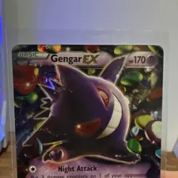 Pokemon TCG Gengar EX 34/119 XY Phantom Forces Full Art Holo Ultra Rare 170 HP - Image 5