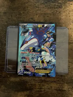 Team Aqua's Kyogre EX 6/34 Pokemon Double Crisis Holo card - Image 3