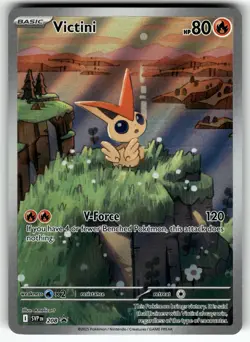 Victini 208 SV: Scarlet & Violet Promo Cards NM Pokemon Card TCG - Image 1
