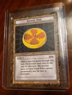 Yugioh Dungeon Dice Monsters DDM Energy Disc B1-10 Figure & Card Lot English - Image 3