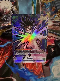 Turles FB08-059 Alternate Art Saiyan's Pride Dragon Ball English Card Fusion Wor - Image 1