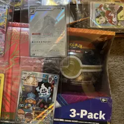 Used Pokemon Lot 8- As Seen Cards And Box(s) Some Dents And Tears - Image 2