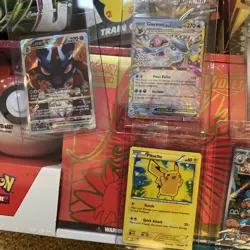Used Pokemon Lot 8- As Seen Cards And Box(s) Some Dents And Tears - Image 3