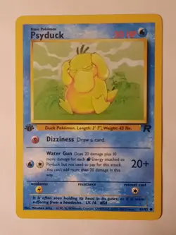 Psyduck 65/82 1st Edition Team Rocket Non-Holo Pokemon Card - Image 1