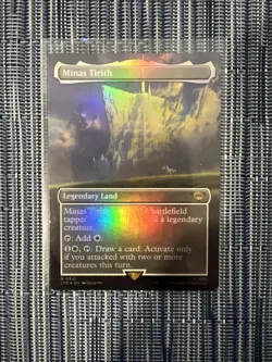 Minas Tirith - Borderless - FOIL - NM - MTG - Image 1