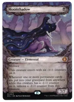 MTG Lorwyn Eclipsed Moonshawdow Creature Borderless Mythic Regular M 0313 - Image 1