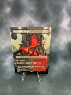 Blazemire Verge (Borderless) Duskmourn: House of Horror Regular - Image 1