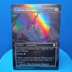 Colossus Hammer (Borderless) Commander: the Lost Caverns of Ixalan Foil - Image 1