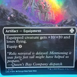 Colossus Hammer (Borderless) Commander: the Lost Caverns of Ixalan Foil - Image 2