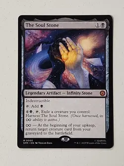 MTG The Soul Stone Marvel's Spider-Man Regular English Mythic 0066 - Image 1