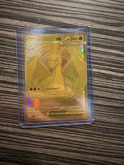 Pokemon Mega Charizard Y EX Mega Hyper Rare Full Art Holo 294/217 Ascended Hero - Image 2