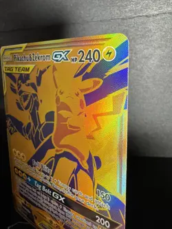 Pokemon TCG SM248 Pikachu & Zekrom GX Tag Team Black Star Promo Ultra Rare NM - Image 5