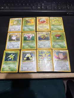 Pokemon Card Jungle Error No Symbol Lot Jolteon Snorlax Pidgeot Nm-Lp - Image 2