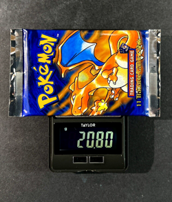 1999 Pokemon SEALED Base Set SHADOWLESS Long Crimp UNOPENED PACK WotC CHARIZARD - Image 3