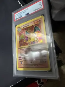 1999 POKEMON BASE SET 1ST EDITION #4 CHARIZARD-HOLO PSA 3 - Image 4