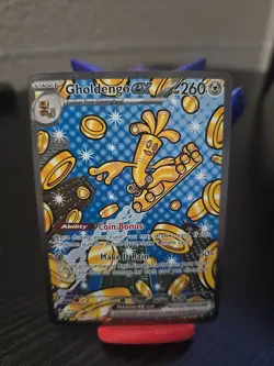 ✨Pokemon Gholdengo EX TCG Prismatic Evolutions Card 164/131 NM Condition✨ - Image 1