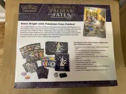 Pokemon TCG Scarlet & Violet PALDEAN FATES Elite Trainer Box ETB New/Sealed - Image 2
