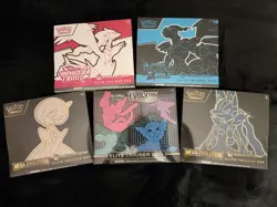Pokemon Evolving Skies ETB + 4 Pokemon Center ETB's *NEW SEALED* - Image 1