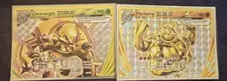 Pokemon BREAK Lot (2)- Machamp BREAK, Chesnaught BREAK NM - Image 1