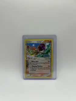 Pokemon TCG Kingler delta Species EX Crystal Guardians 22/100 Reverse Holo Stamp - Image 2