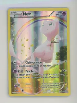 2016 Pokemon XY BSP Mythical Pokemon Collection Full Art #XY110 Mew - Image 1