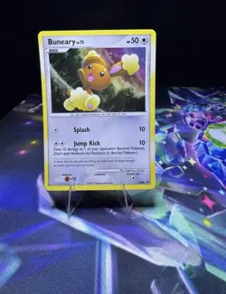 Pokemon TCG - Buneary DP06 Black Star Promo Cosmos Holo Rare Holo 2007 - Image 2