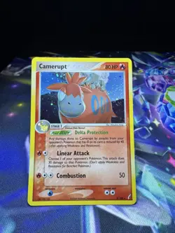 Pokemon TCG Camerupt #3/100 - EX Crystal Guardians (2006) Holo Rare - Image 1