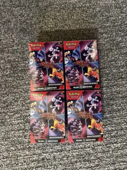 Destined Rivals Booster Bundle Pokemon Scarlet & Violet Lot Of 4 ✅Sealed - Image 1