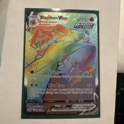 Pokemon Blaziken VMAX Rainbow Secret Rare 200/198 Chilling Reign - Image 1