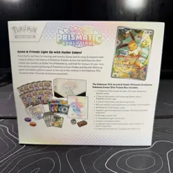 Pokemon Prismatic Evolutions Pokemon Center PC ETB Sealed New! TCG - Image 2