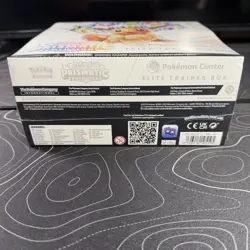 Pokemon Prismatic Evolutions Pokemon Center PC ETB Sealed New! TCG - Image 5