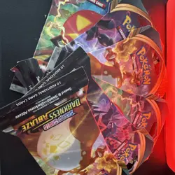 Pokemon Sw & Sh Darkness Ablaze Booster Pack Bundle Of 6 Packs - Image 1