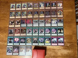 Yugioh Mythical Beast/ Endymion Deck Comes Sleeved And Deck Box lot 9 - Image 1