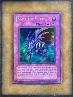 Yugioh Zoma the Spirit PTDN-EN095 Super Rare 1st Ed NM - Image 1