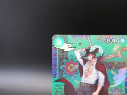 Mihawk OP12-030 SR Manga Alt Art The Azure Sea's Seven Japanese ONE PIECE Card - Image 5