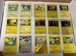 39 Different Pikachu Raichu Pichu Cards LOT Mp/NM! WOTC-Modern -Pokemon - Image 1