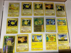 39 Different Pikachu Raichu Pichu Cards LOT Mp/NM! WOTC-Modern -Pokemon - Image 3