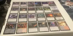 Black MTG Cards Lot Rare, Foil, And More! Free Shipping - Image 1