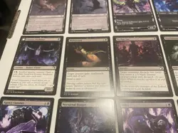 Black MTG Cards Lot Rare, Foil, And More! Free Shipping - Image 4
